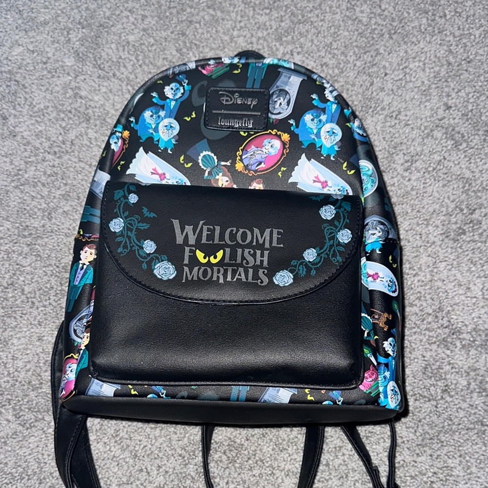Disney Loungefly Haunted Mansion Backpack